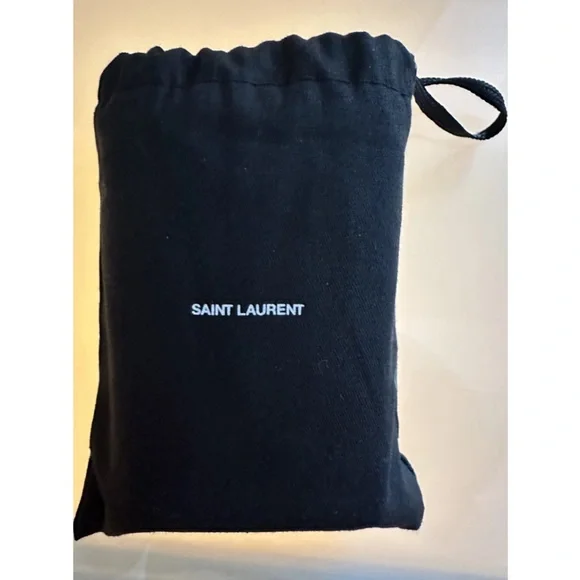 Saint Laurent compact leather wallet - FLORAL - EUC - Picture 5 of 11